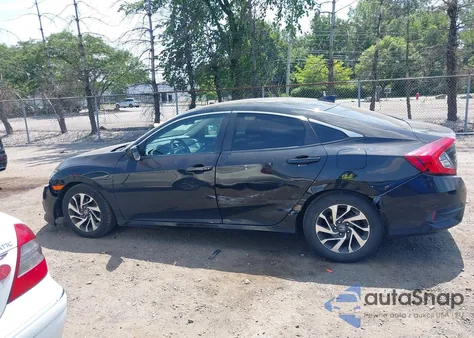 2018 Honda Civic Ex from USA, damaged, VIN 2HGFC2F77JH511821